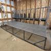 8 goat milking stand, gang release